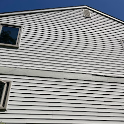 Siding cleaned by Revitalized Exteriors