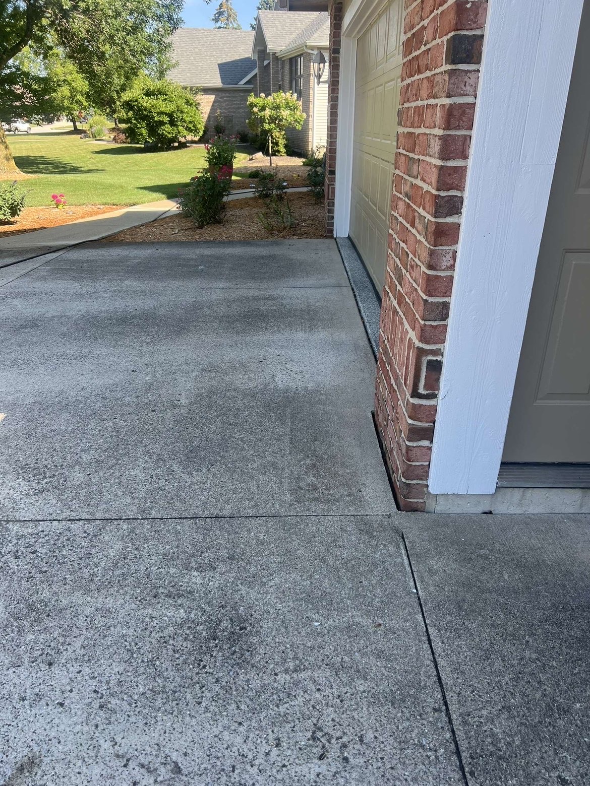 Walkway & Sidewalk — before